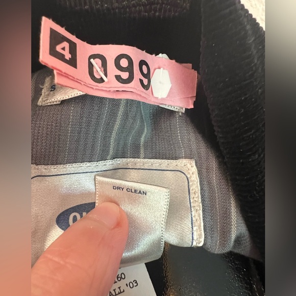 Old Navy black corduroy sports coat jacket blazer size Large - Picture 4 of 15